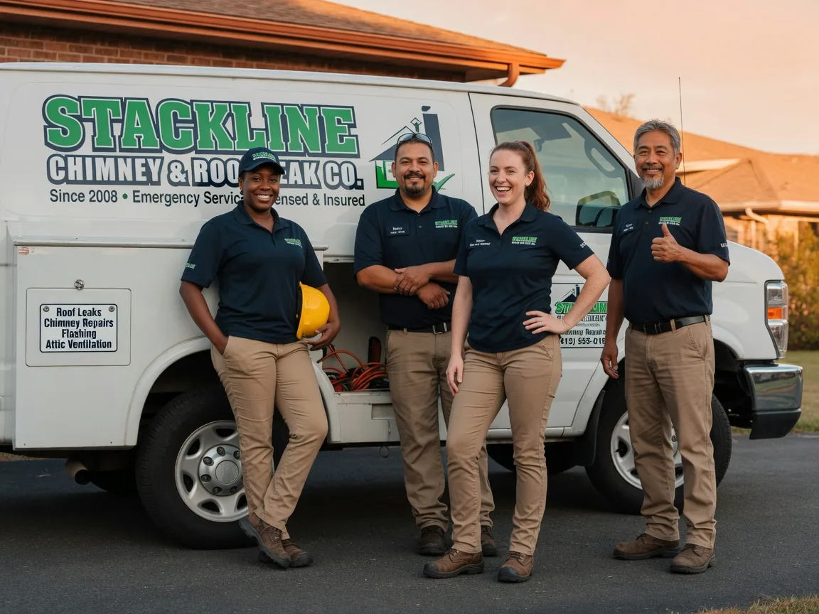 Chimney flashing repair company in North Reading, MA